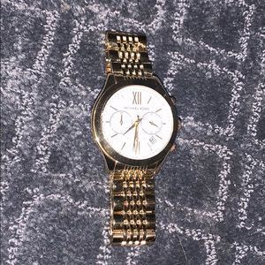 Gold Michael Kors watch
